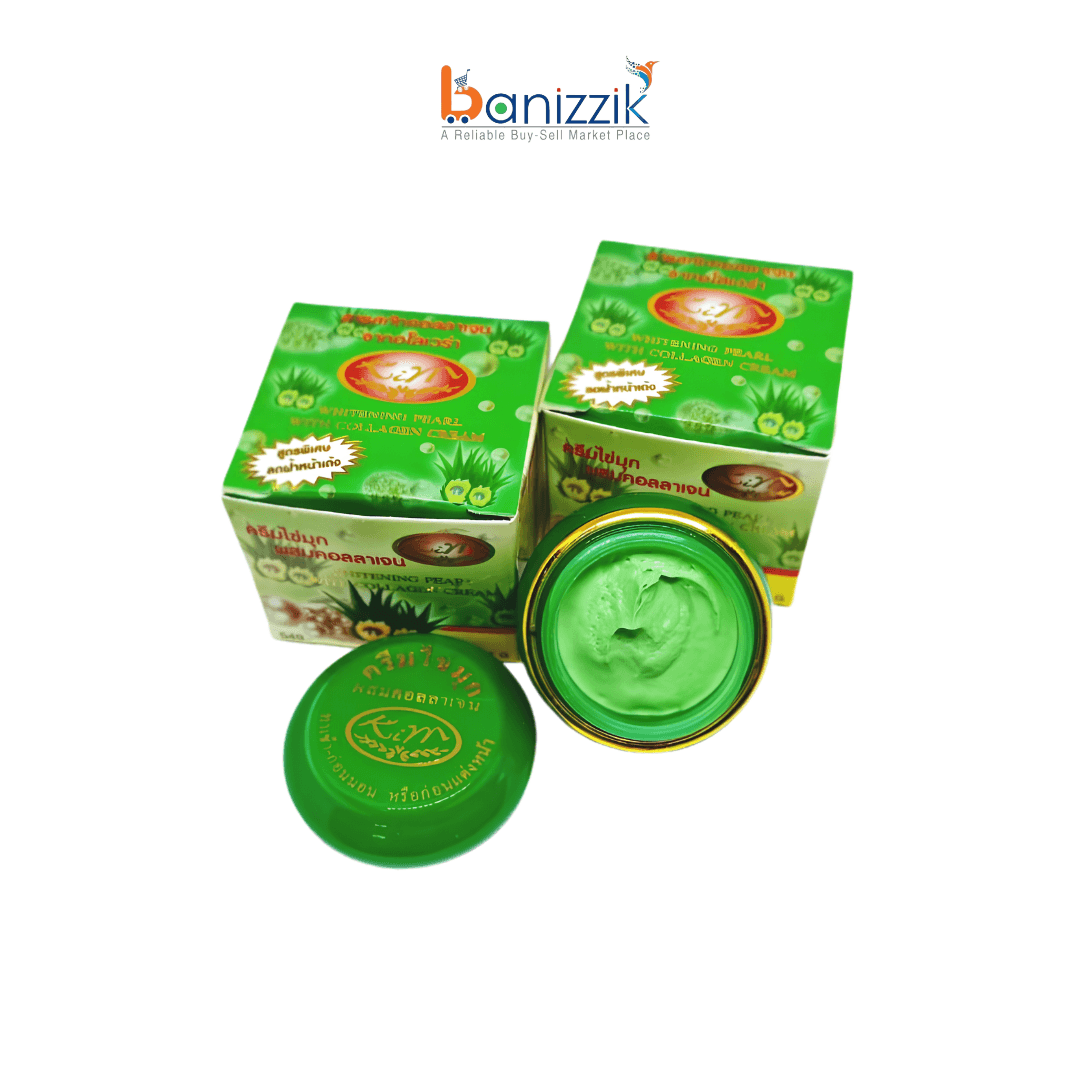 Kim Whitening Pearl With Collagen Cream 20g