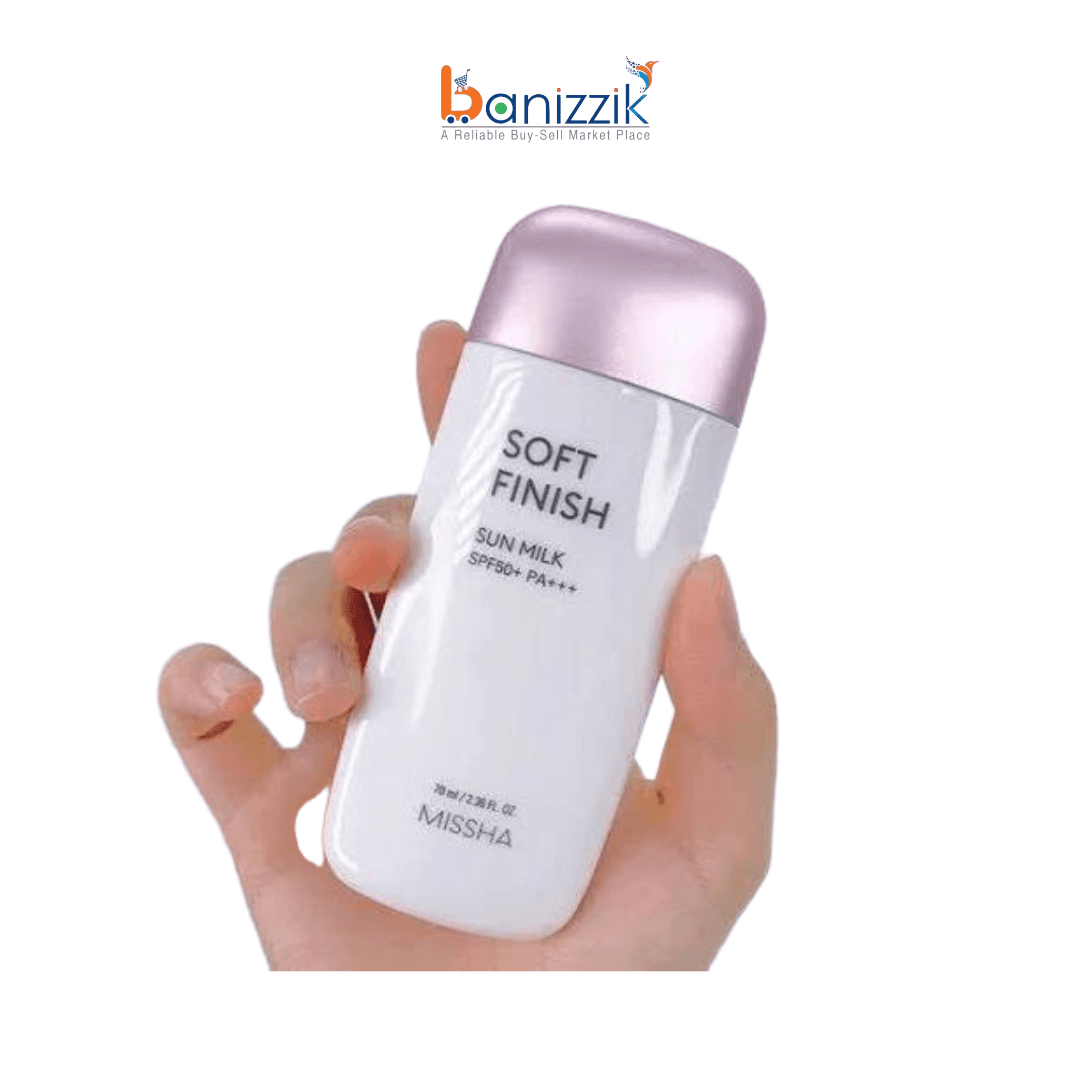 Missha Soft Finish Sun Milk SPF50+ PA+++ 70ml