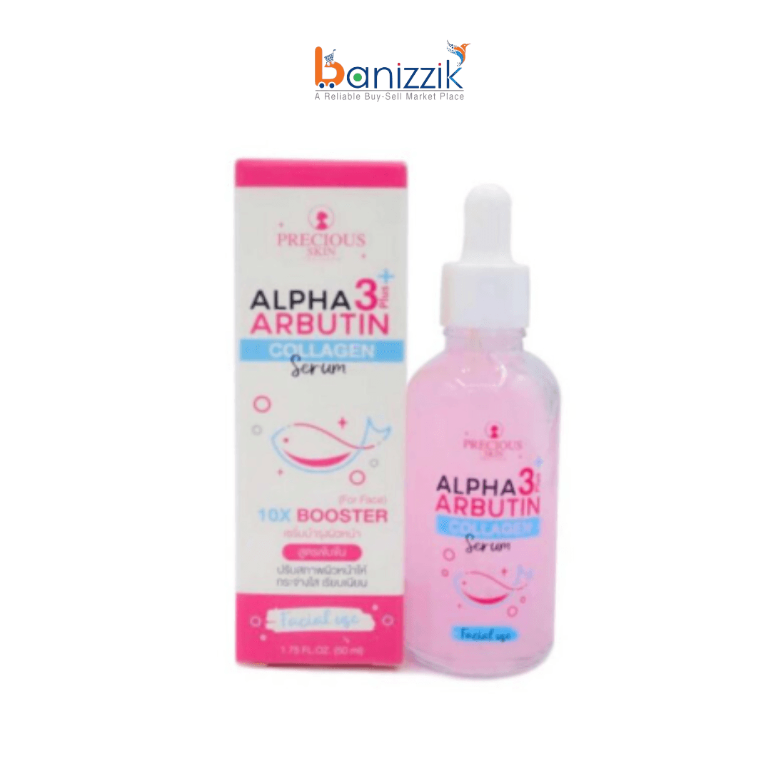 Precious Skin Alpha Arbutin 3+ Collagen Serum – 40ml
