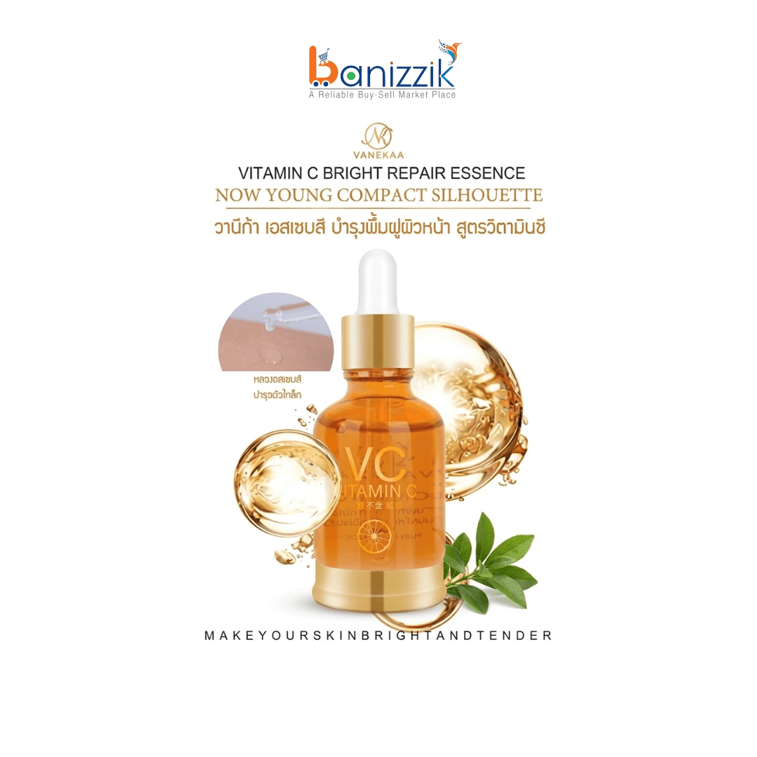 Vanekaa Vitamin C Bright Repair Essence – 30ml