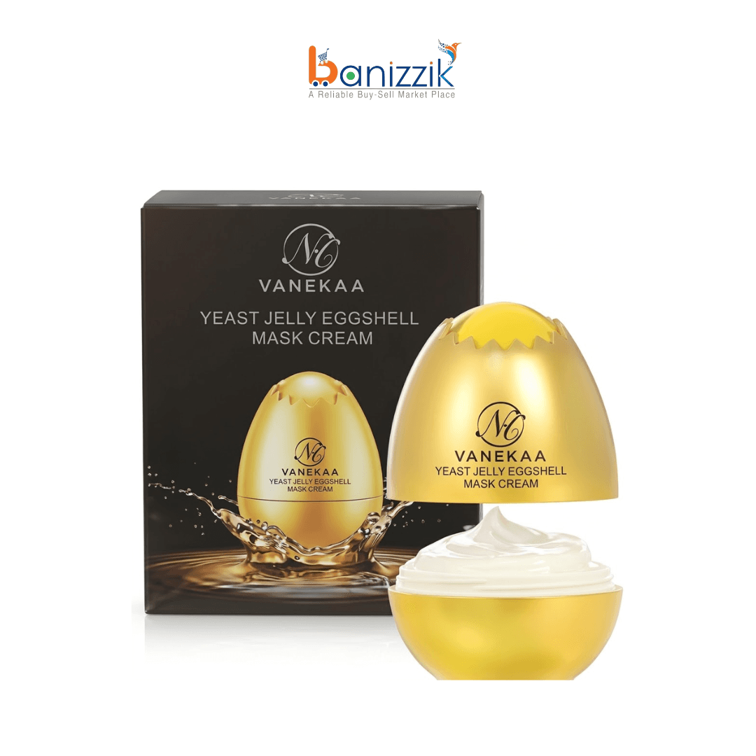 Vanekaa Yeast Jelly Eggshell Mask Cream