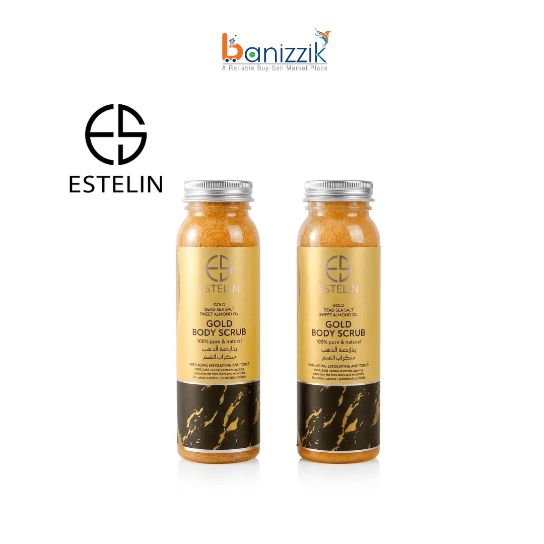 24K GOLD BODY SCRUB BY ESTELIN