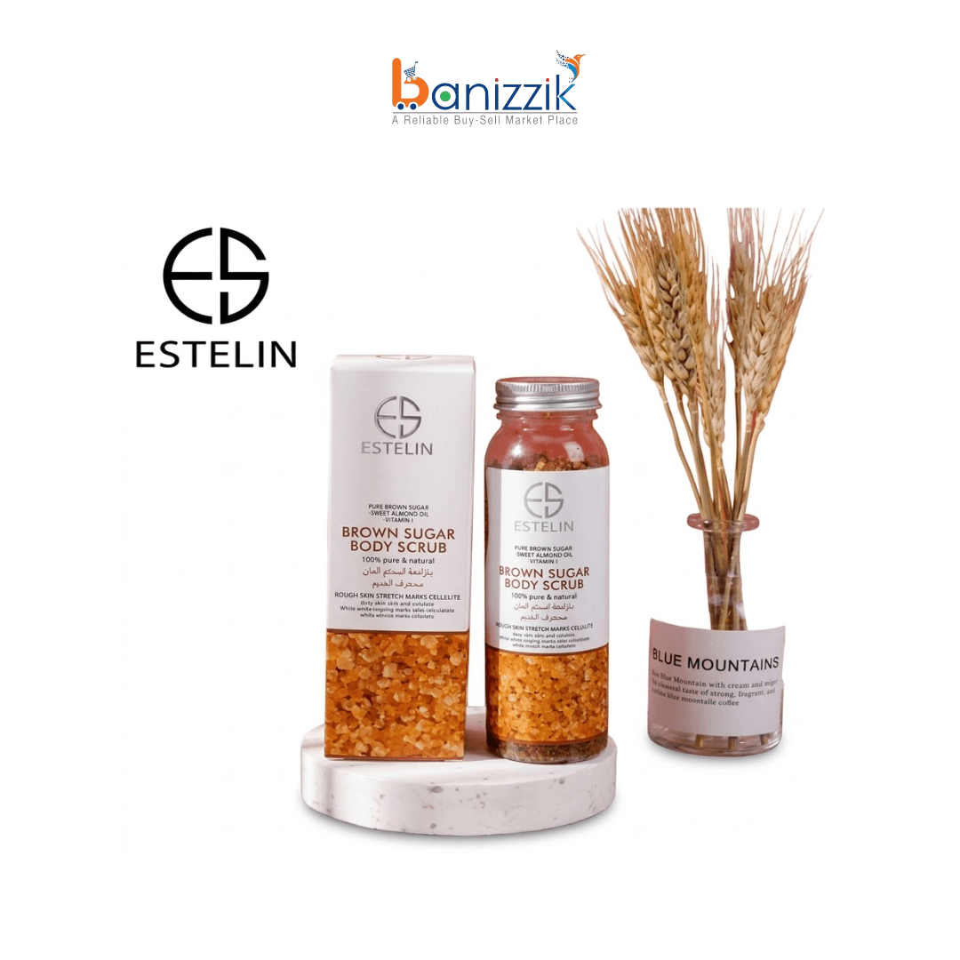 BROWN SUGAR BODY SCRUB BY ESTELIN
