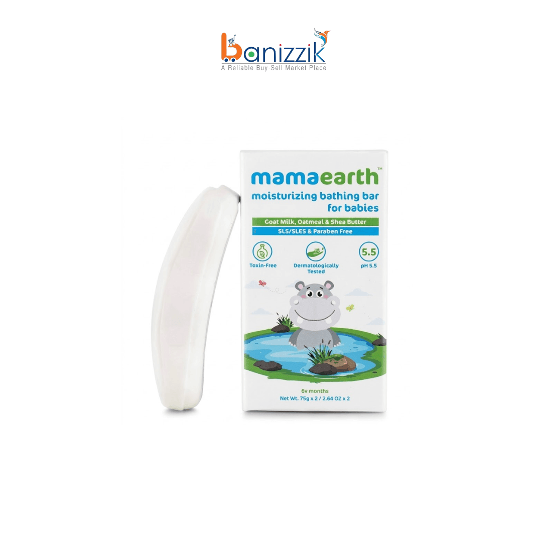 Mamaearth Moisturizing Bathing Bar Soap For Babies 275g