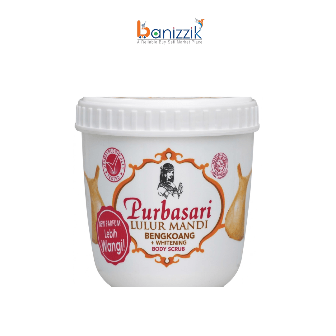 PURBASARI Lulur Mandi Bengkoang Whitening Body Scrub