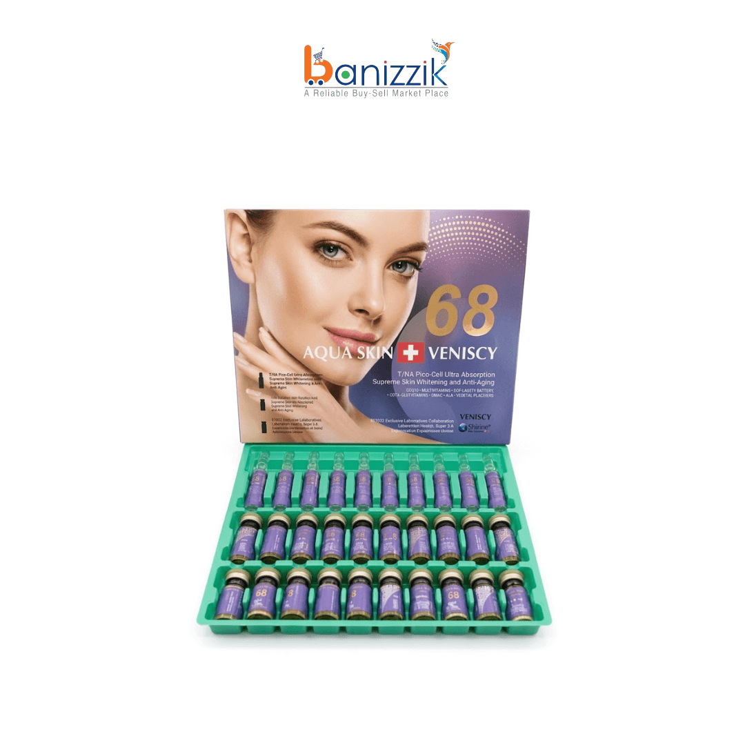 Aqua Skin Veniscy 68 Trina Pico-Cell Ultra Absorption Supreme Skin Whitening and Anti-Ageing