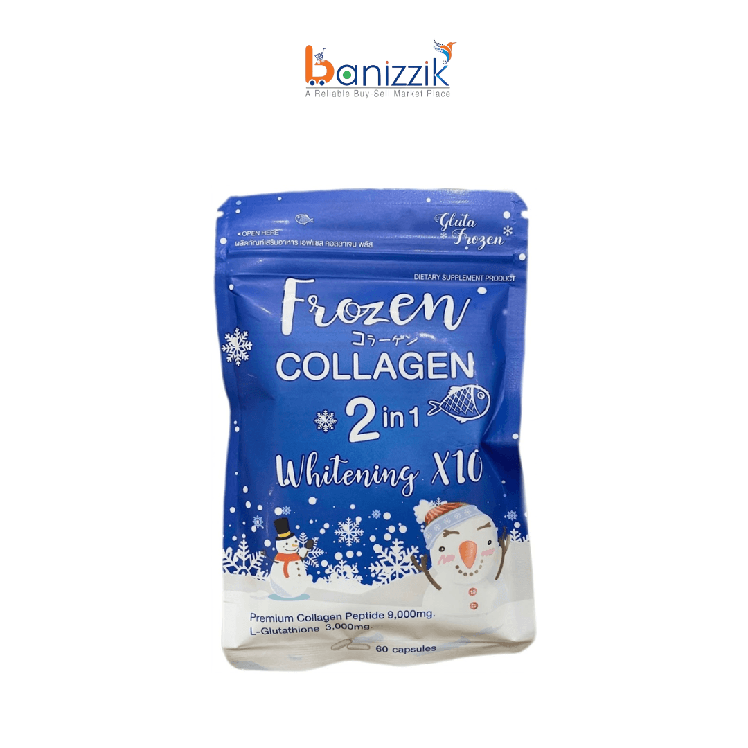 Frozen Collagen 2in1 Whitening X10 Capsule
