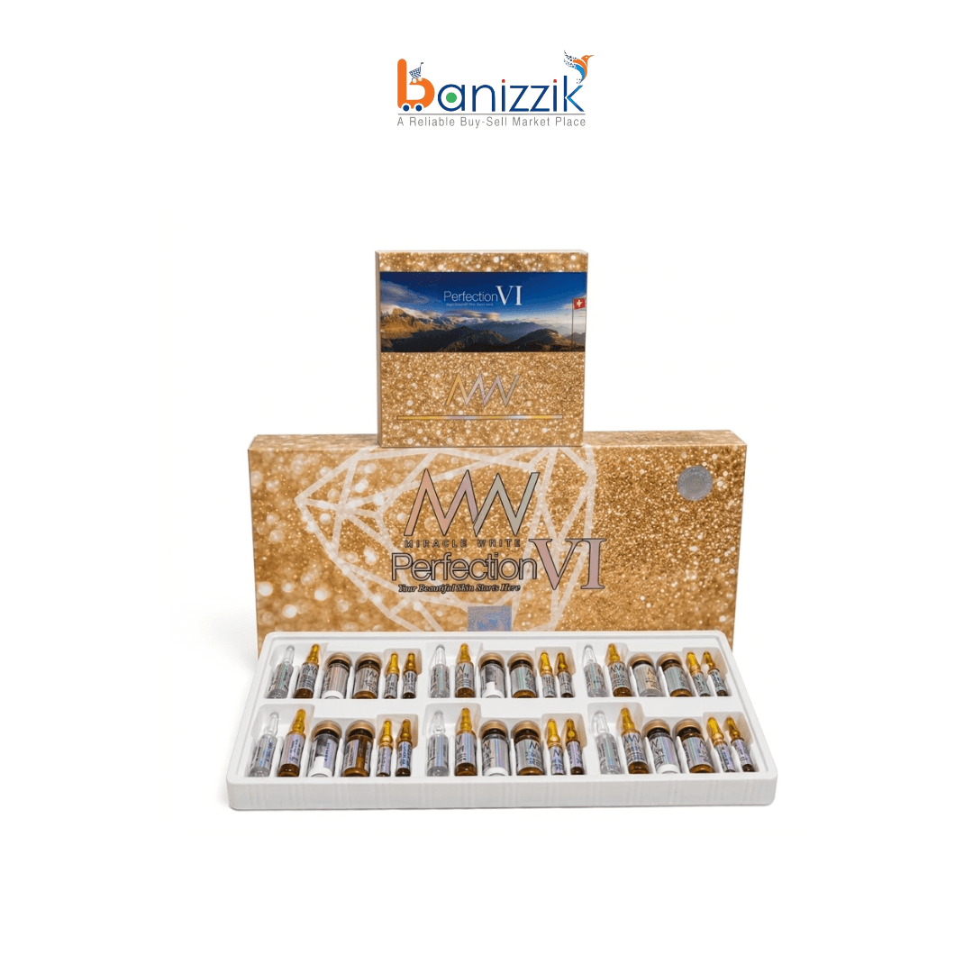 Miracle White Gold Perfection Vi Glutathione Injection, Packaging Size: Box, Every Three Days Once