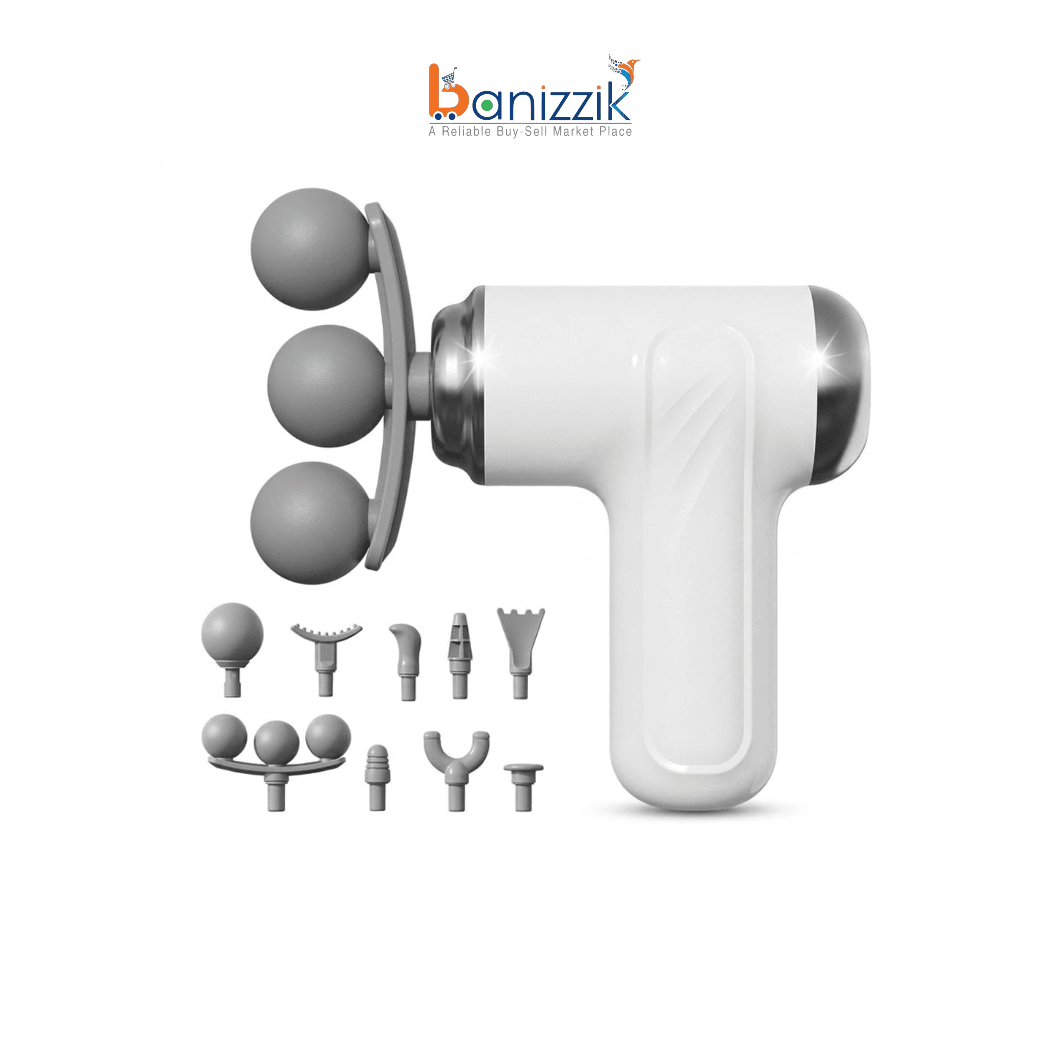 Multifunctional Massage Gun (9 in 1)