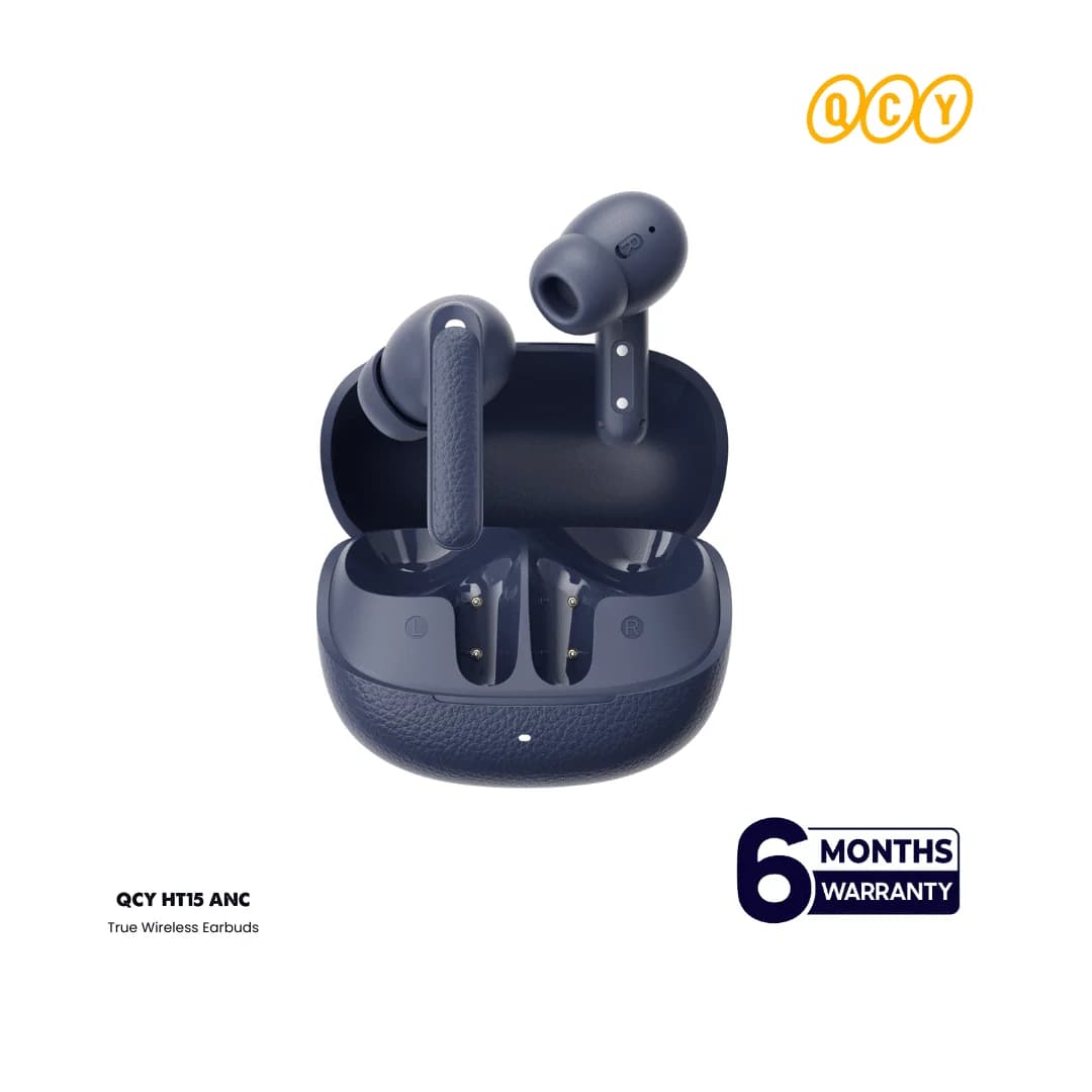 QCY Buds ANC HT15 45dB Adaptive ANC Wireless Earbuds