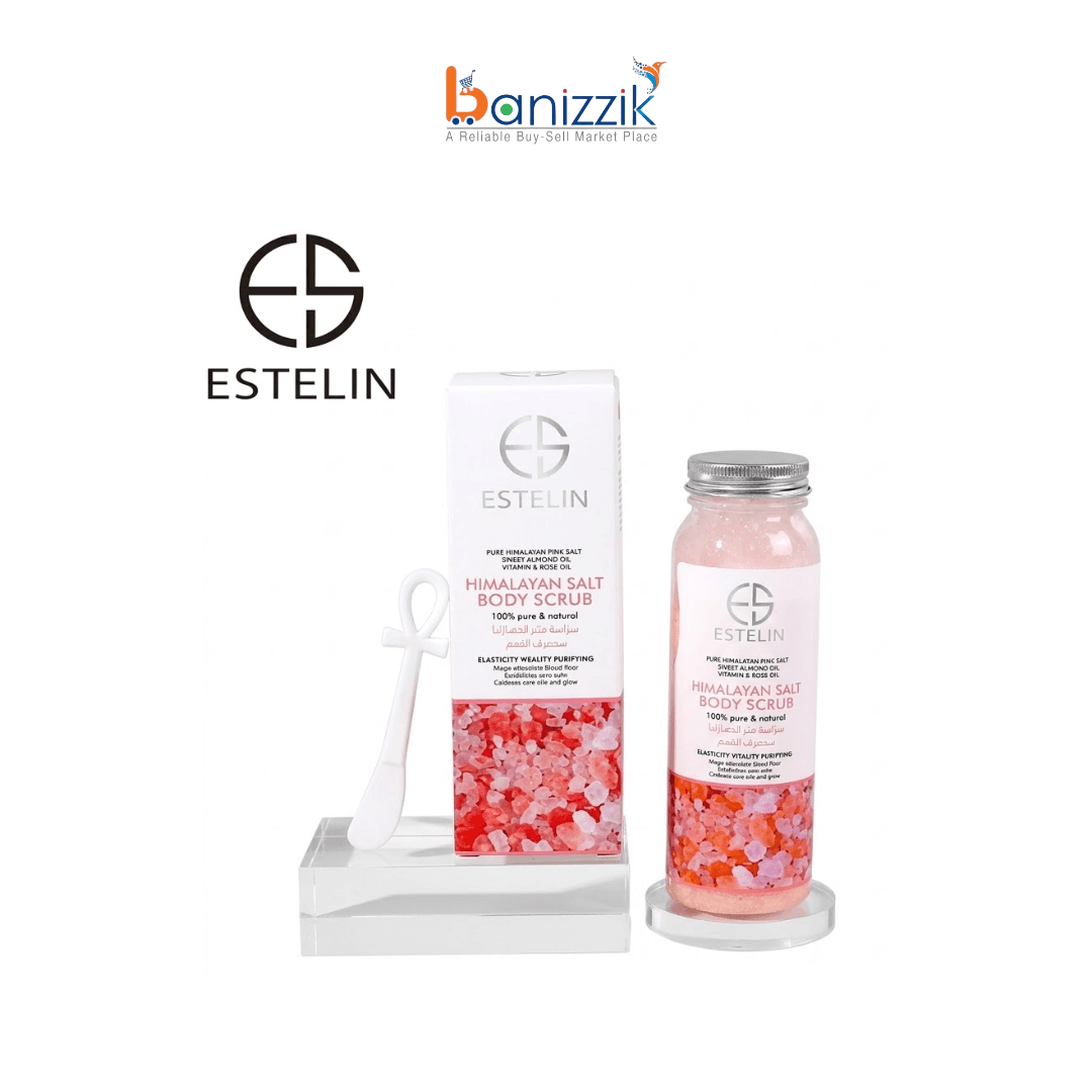 HIMALAYA SALT BODY SCRUB BY ESTELIN view 1