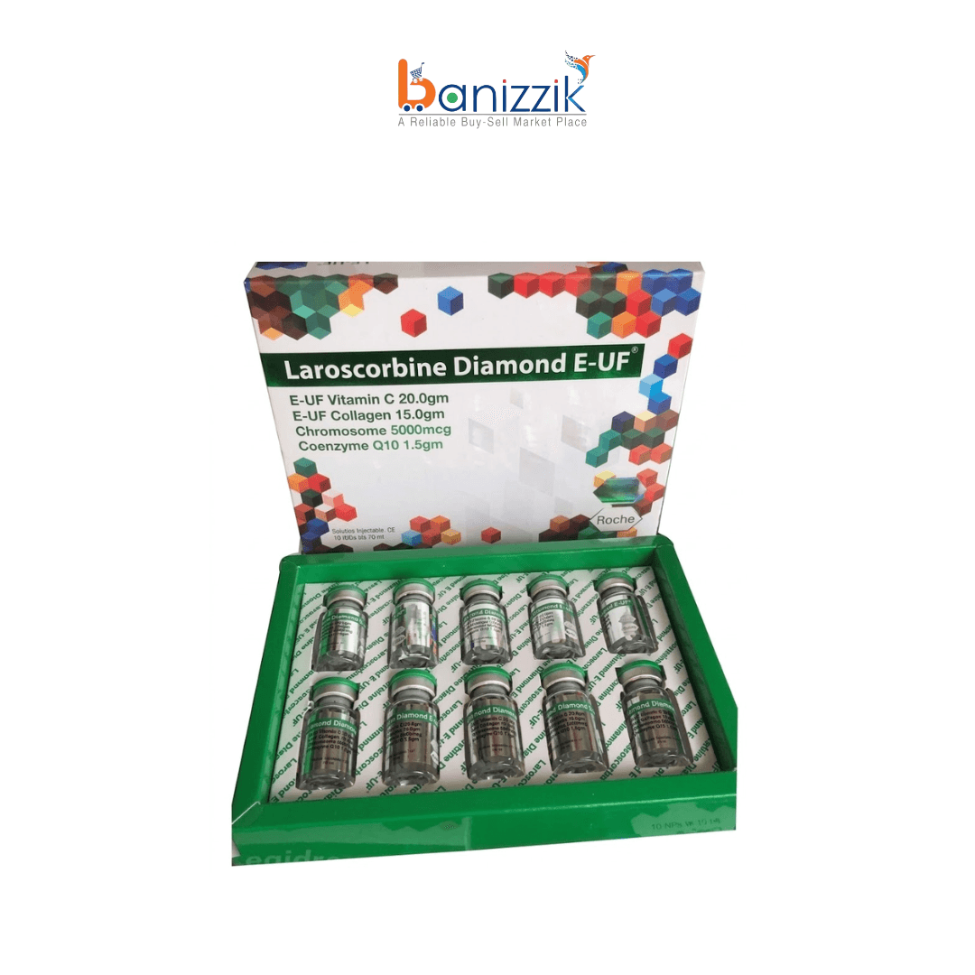 Laroscorbine Diamond E UF 20000 mg Vitamin C and Collagen Injection 10 Sessions view 1