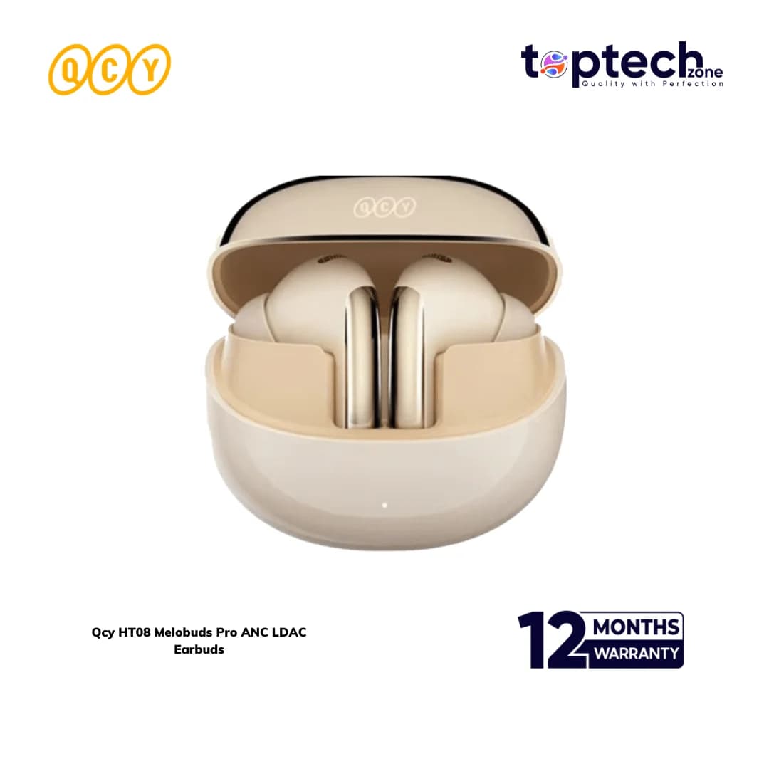 QCY HT08 MeloBuds Pro ANC LDAC Earbuds view 1
