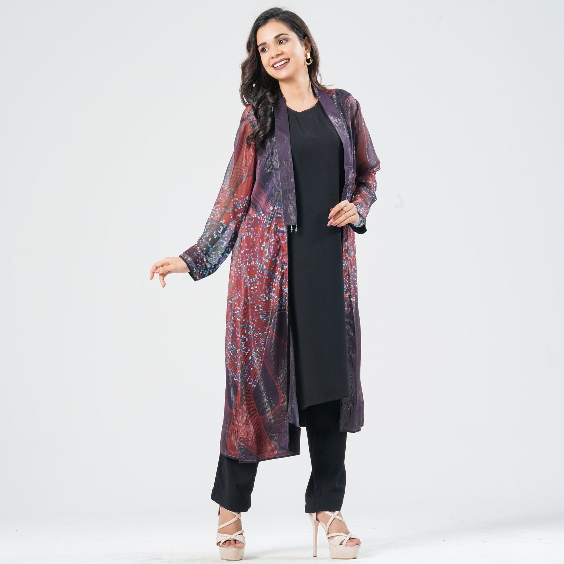 Women’s Blazer Collar Shrug Premium Collection view 3