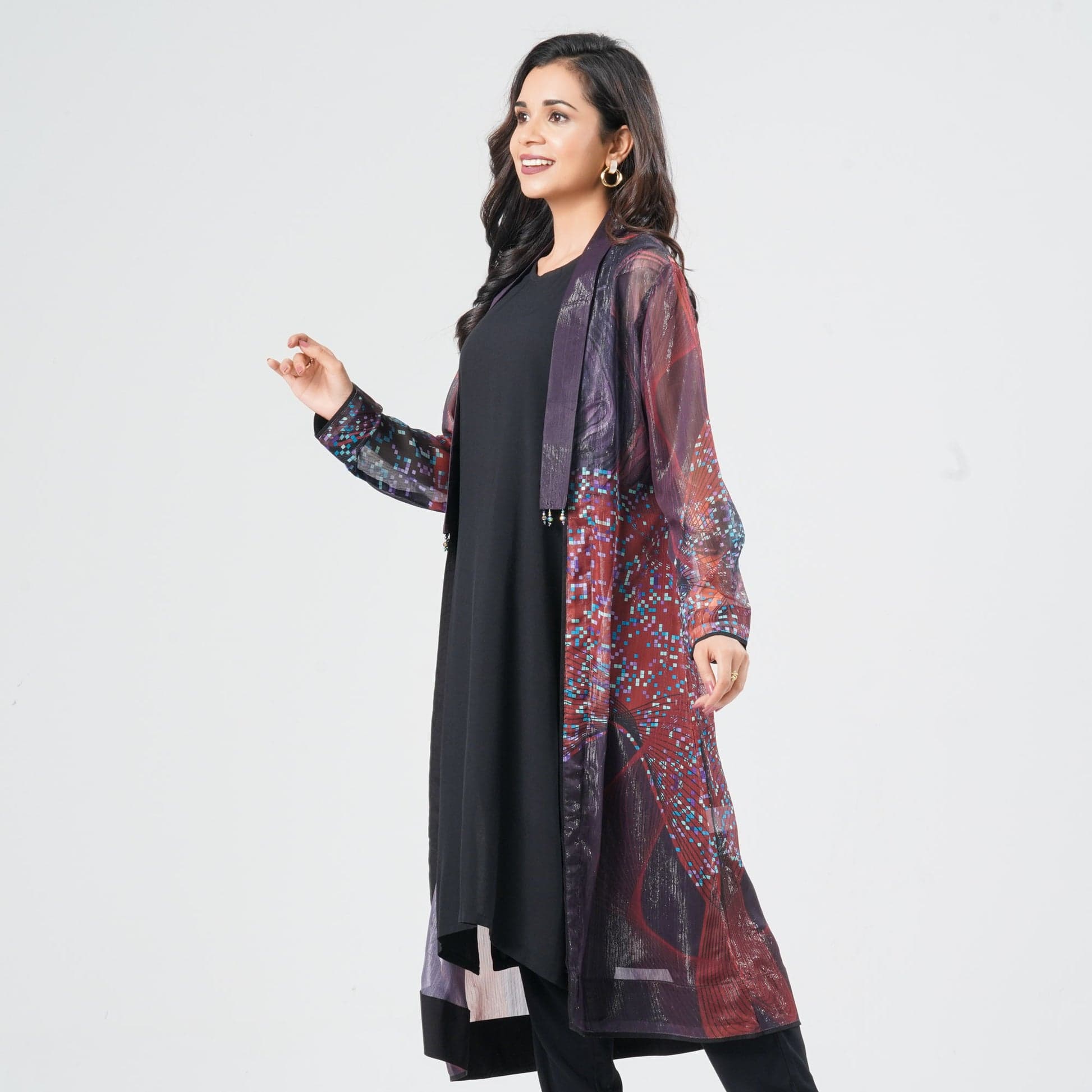 Women’s Blazer Collar Shrug Premium Collection view 4